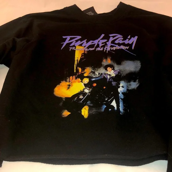 Prince Purple rain shirt sz L - Picture 2 of 8